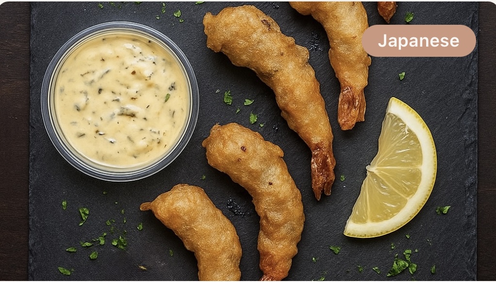 Tempura jumbo Prawns (8 pcs)