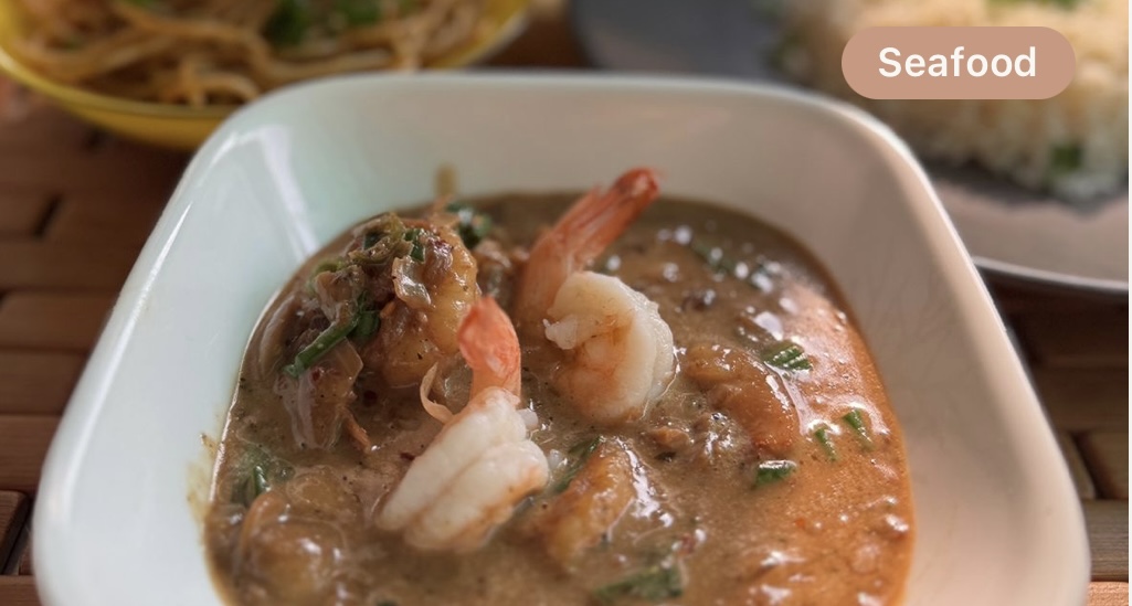 Butter garlic prawns (8 pcs)