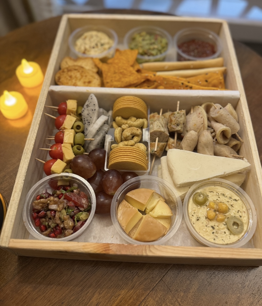 Charcuterie cheese board ( veg/non veg)
