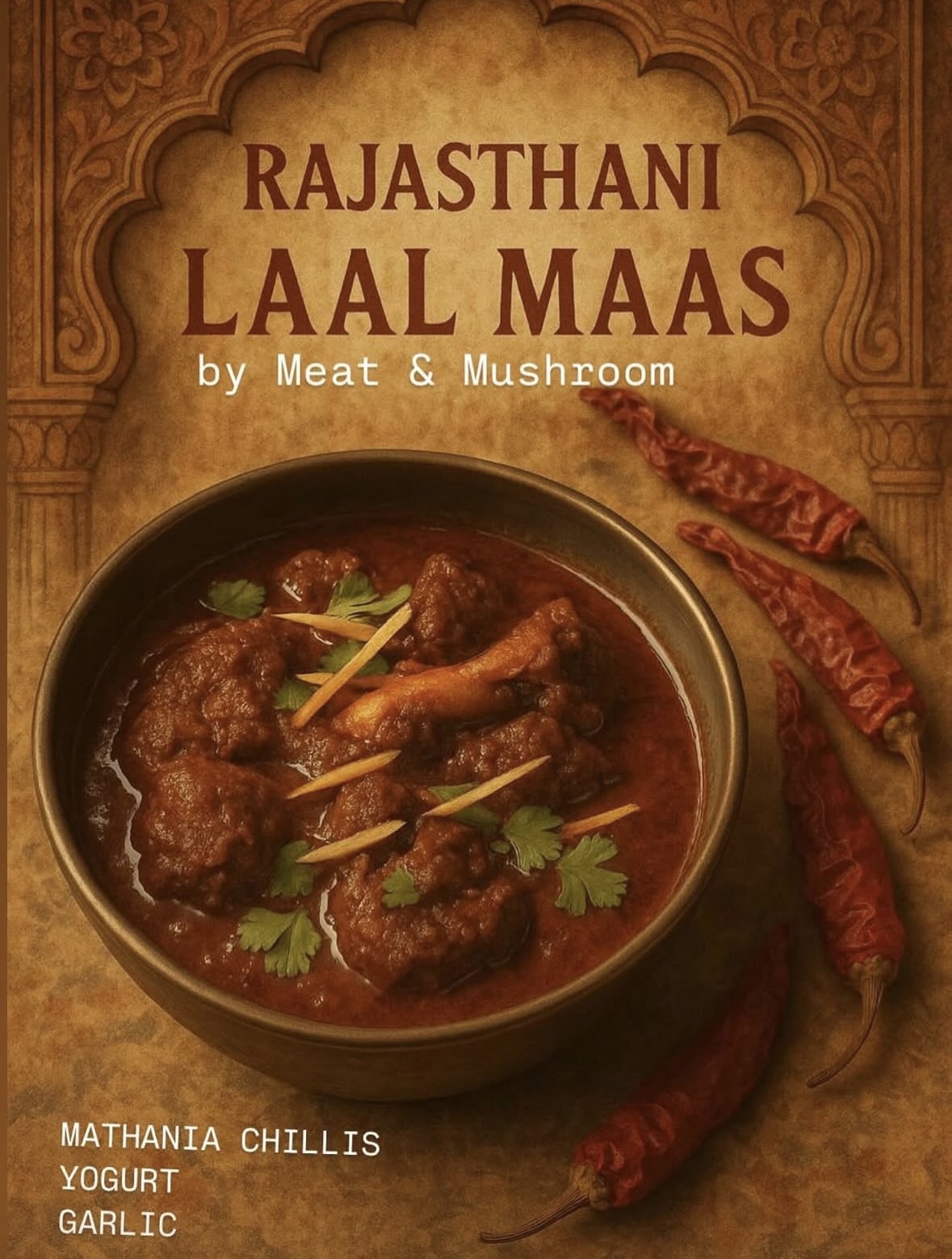 Rajasthani Laal maas (500g/1kg)