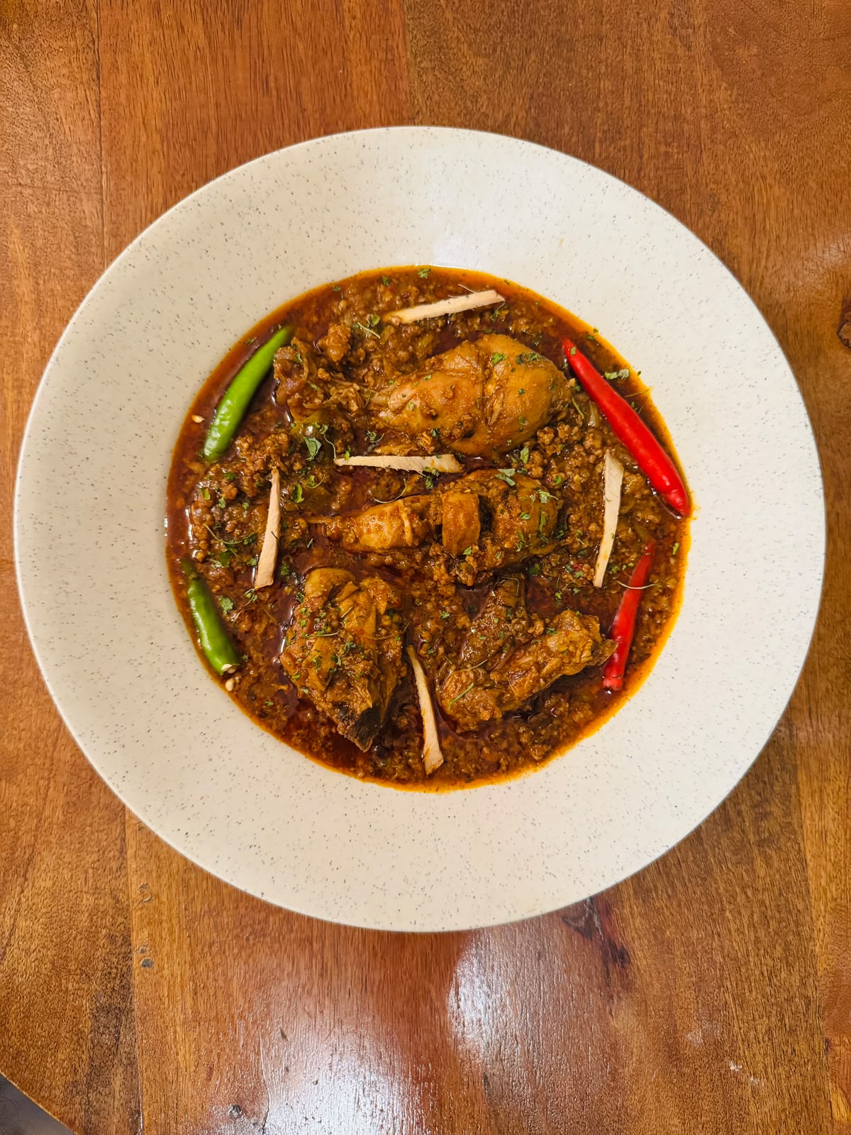 Mutton keema murgh masala